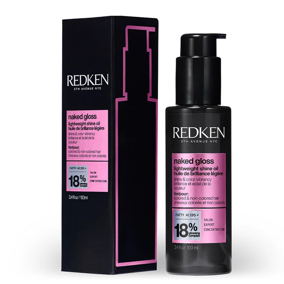REDKEN NAKED GLOSS LIGHTWEIGHT SHINE OIL 100ML