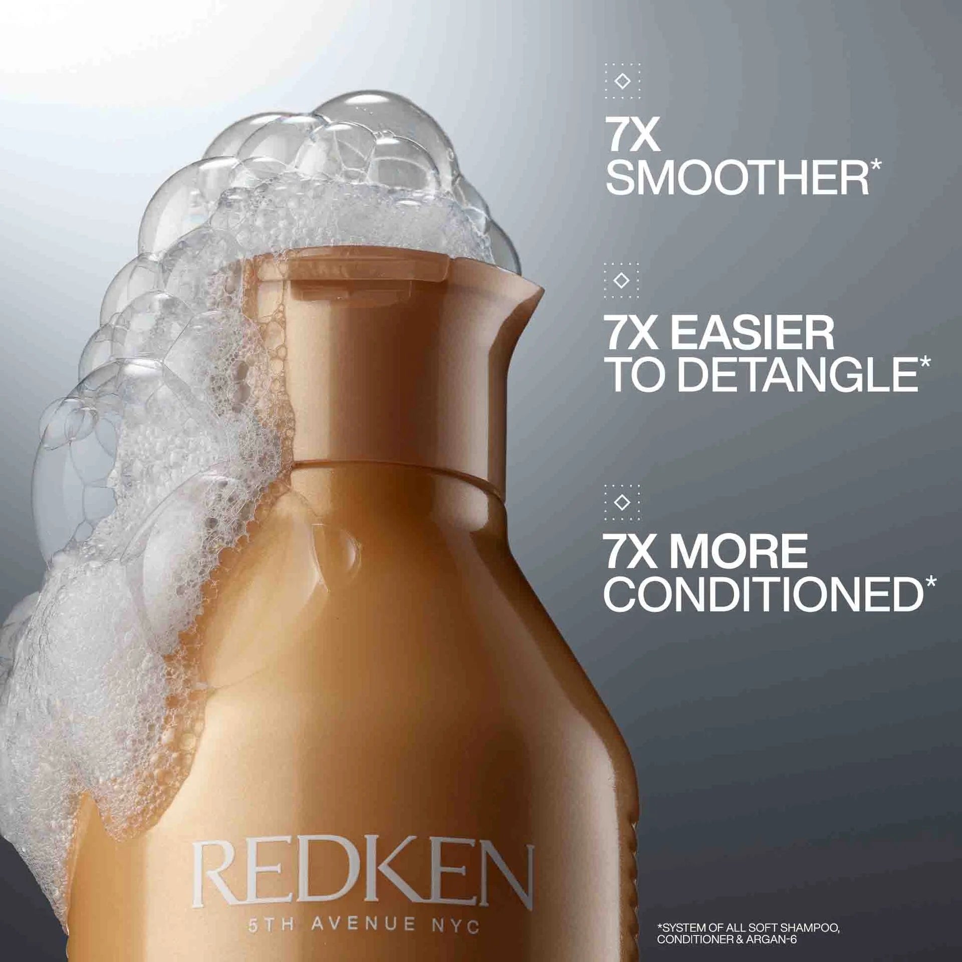 Redken all soft argan oil shampoo 300ml