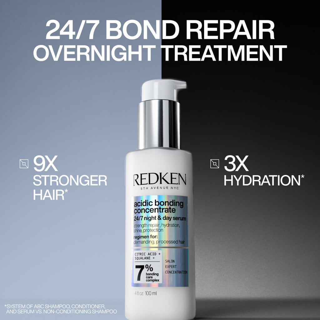 Redken acidic bonding concentrate 24/7 night and day serum 100ml